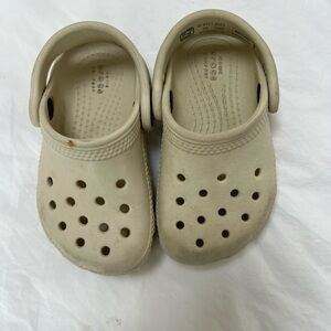 CROCS toddler Bone size 6